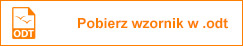 wzornik odt