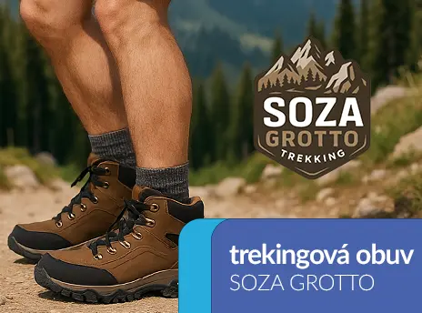 Novinka v našem obchodě – trekingové boty SOZA GROTTO z přírodní kůže