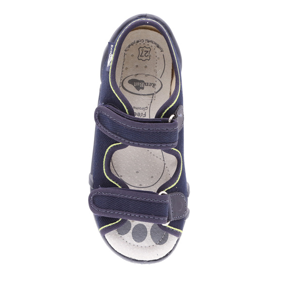 Dětské textilní pantofle Sandály na suchý zip