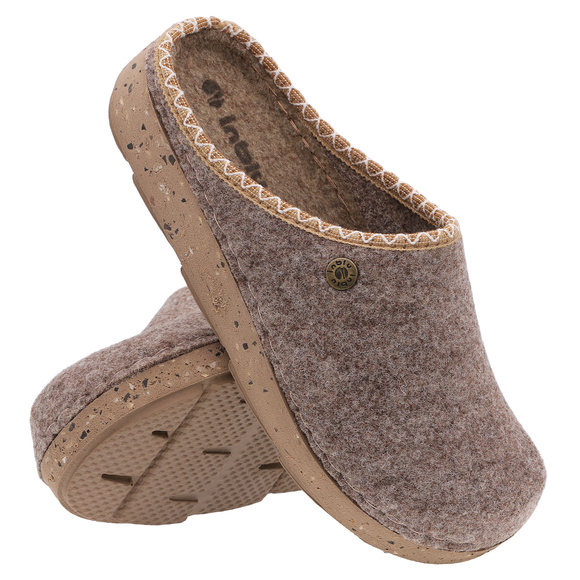 Dámské pohodlné domácí pantofle Felt