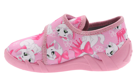 Dětské textilní pantofle Obuv na suchý zip