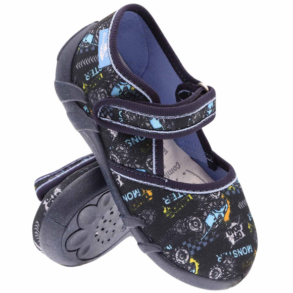 Dětské textilní pantofle