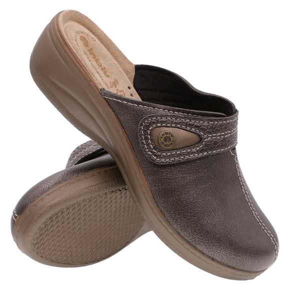 Dámská sálová obuv vysoké žabky na suchý zip