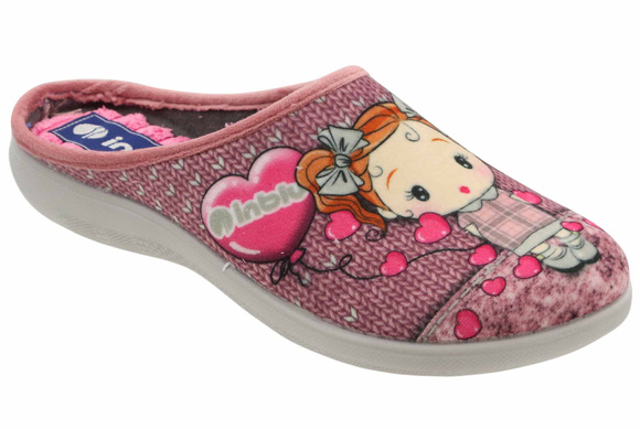 Pantofle dámské boty domácí Doll LOL
