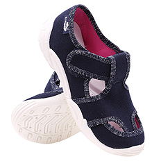 Dětské textilní pantofle Obuv na suchý zip