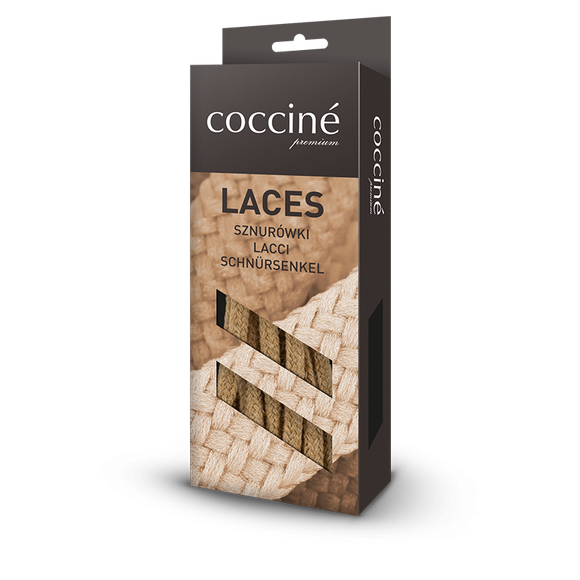 COCCINE tkaničky do bot pro každodenní nošení 120 cm