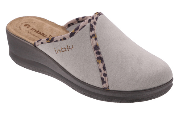 Dámské vnitřní vysoké pantofle s gumičkou