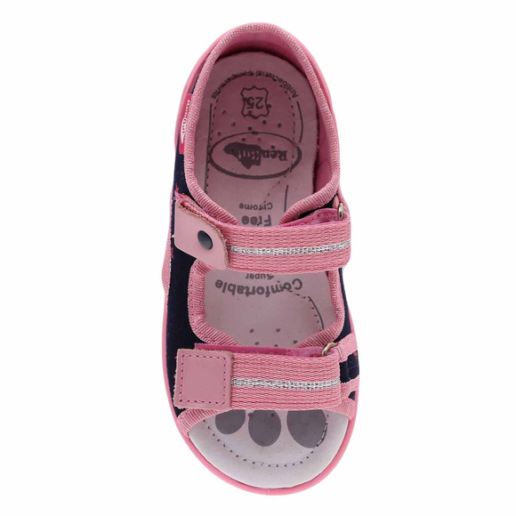 Dětské textilní pantofle Sandály na suchý zip