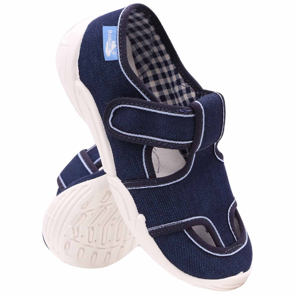 Dětské textilní pantofle Obuv na suchý zip