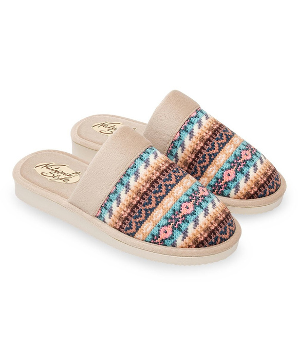 Dámské vnitřní pantofle norský vzor