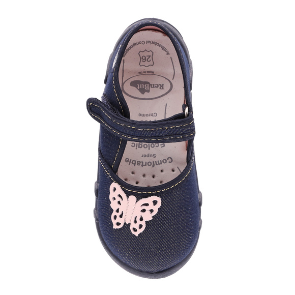 Dětské textilní pantofle