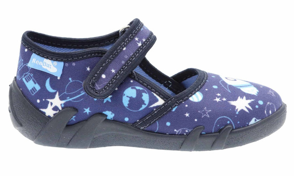 Dětské textilní pantofle