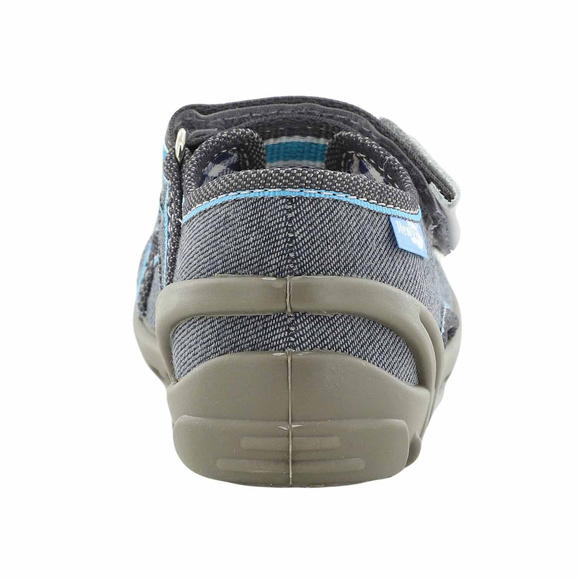 Dětské textilní pantofle Sandály na suchý zip