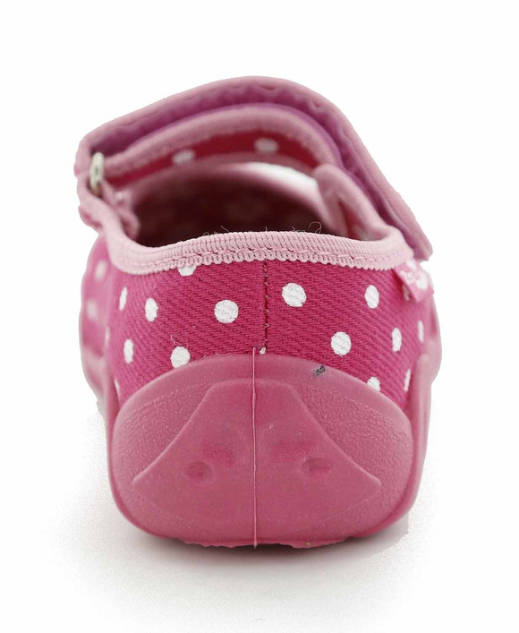 Dětská textilní obuv pantofle