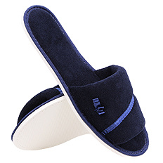 Dámské domácí pantofle s otevřenou špičkou FROTTE