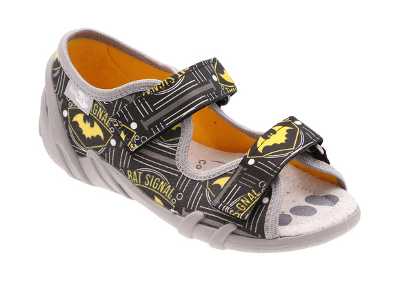 Dětské textilní pantofle Sandály na suchý zip