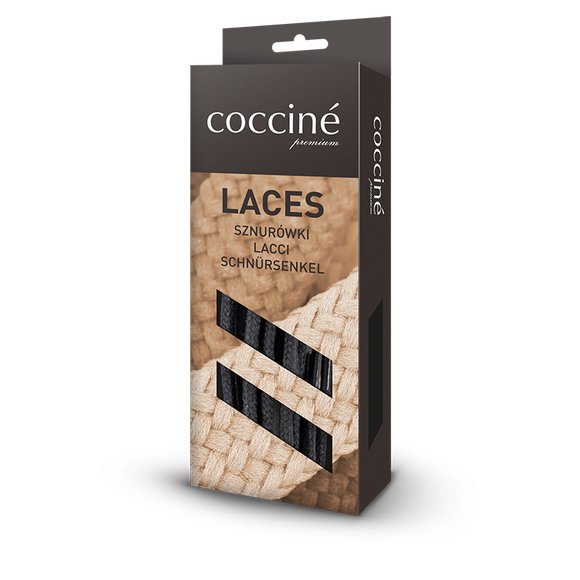 COCCINE tkaničky do bot pro každodenní nošení 120 cm