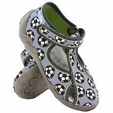 Dětská textilní obuv pantofle