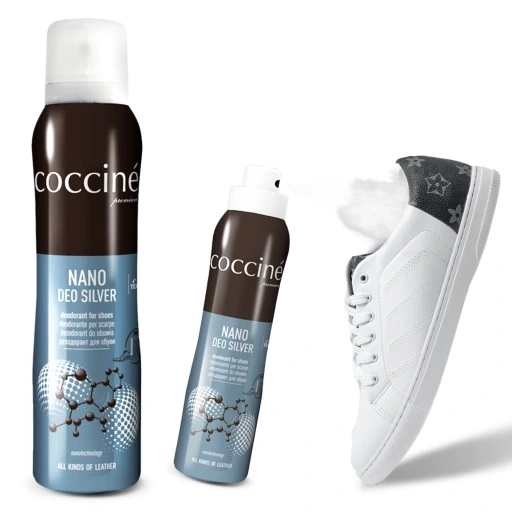 COCCINE Deodorant a osvěžovač obuvi NANO DEO SILVER 150 ml