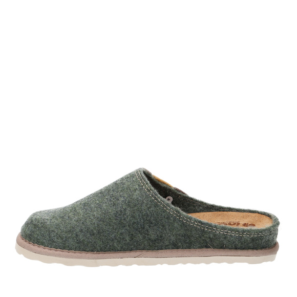 Dámské domácí pantofle plstěné / vyjímatelná stélka