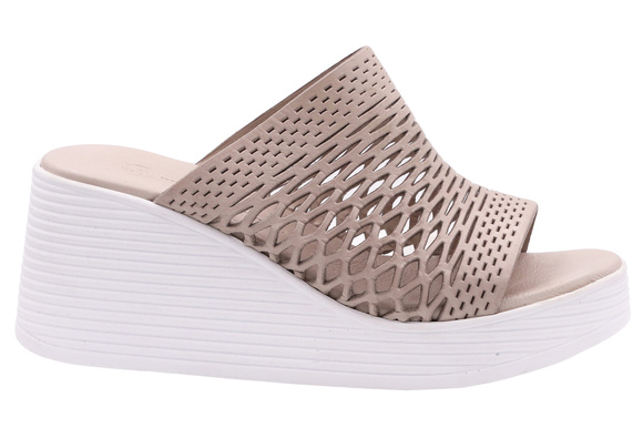 Dámské profylaktické vysoké otevřené žabky na platformách