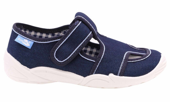 Dětské textilní pantofle Obuv na suchý zip