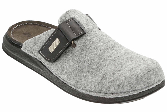 Pánské profylaktické pantofle Velcro filcové pantofle