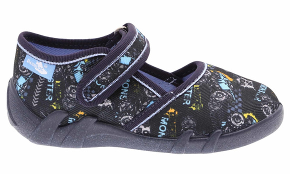 Dětské textilní pantofle