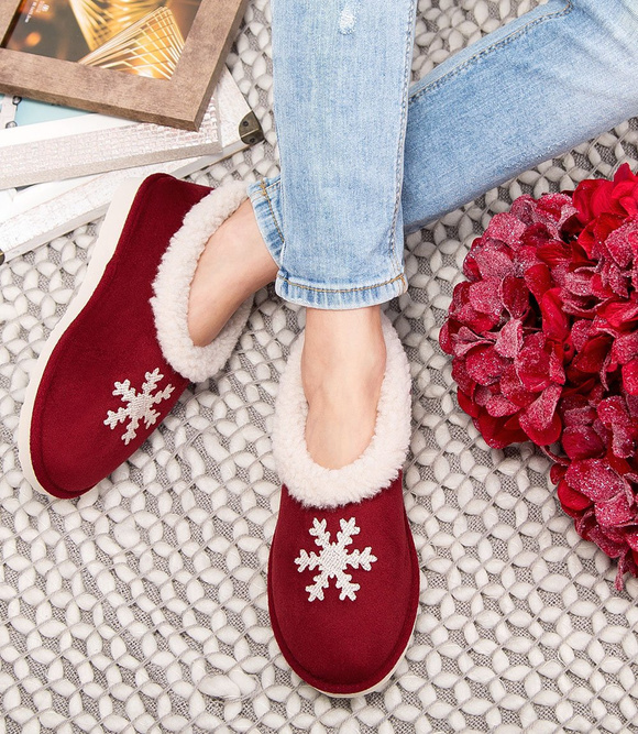 Dámské vnitřní hřejivé pantofle