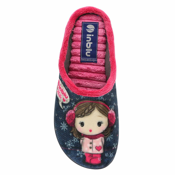 Pantofle dámské boty domácí Doll LOL
