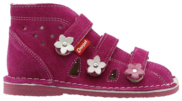 Dětské profylaktické bačkůrky s Thomasovou patou a zapínáním na suchý zip