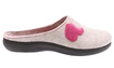 Dámské domácí pantofle Srdce plstěné