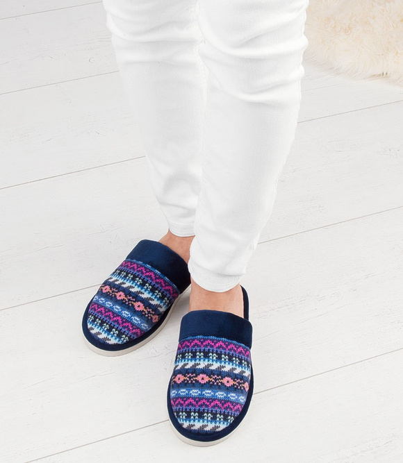 Dámské vnitřní pantofle norský vzor