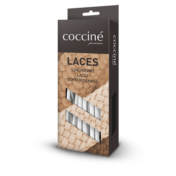 COCCINE tkaničky do bot pro každodenní nošení 100 cm