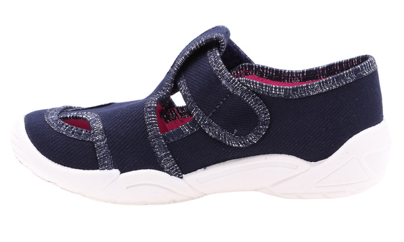 Dětské textilní pantofle Obuv na suchý zip
