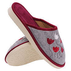 Dámské pantofle domácí obuv balóny