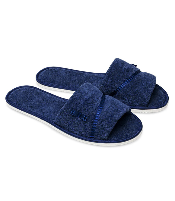 Dámské domácí pantofle s otevřenou špičkou FROTTE