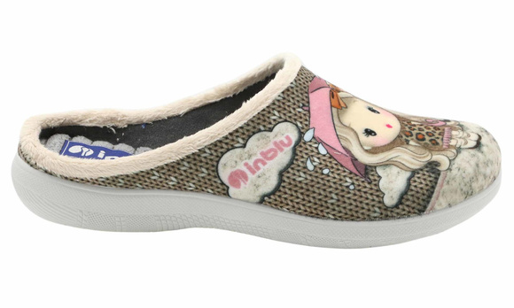 Pantofle dámské boty domácí Doll LOL