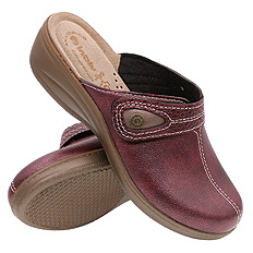 Dámská sálová obuv vysoké žabky na suchý zip