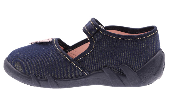 Dětské textilní pantofle