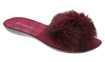 Dámská domácí obuv pantofle nízké Pompon