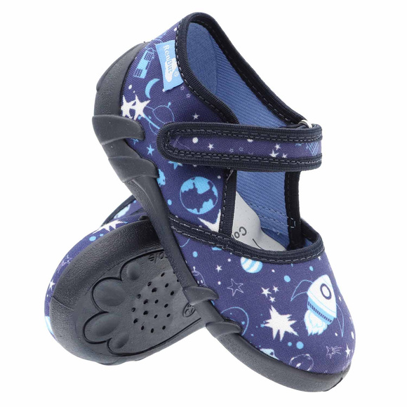 Dětské textilní pantofle