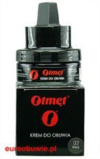 OTMÊT Černá krémová obuv OT-01-02