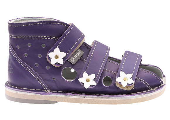 Dětské profylaktické bačkůrky s Thomasovou patou a zapínáním na suchý zip