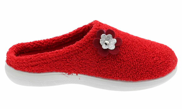 Dámské domácí pantofle z froté tkaniny