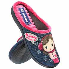 Pantofle dámské boty domácí Doll LOL