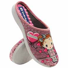 Pantofle dámské boty domácí Doll LOL