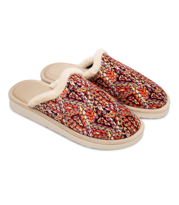 Dámské vnitřní hřejivé pantofle