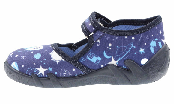 Dětské textilní pantofle